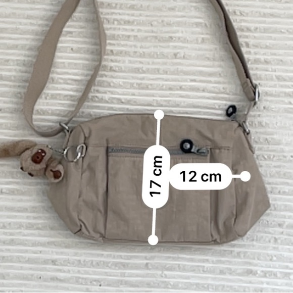 Kipling Light Tan Crossbody Bag - Picture 3 of 8